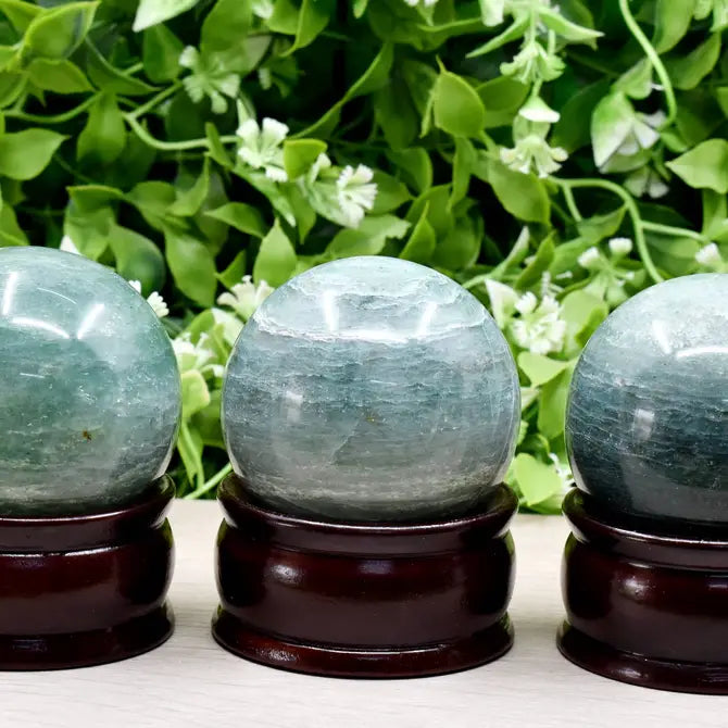 1Pc Sphere Green Aventurine Crystal Ball, Healing Sphere | Aventurine Healing Crystals | Crystal Gift