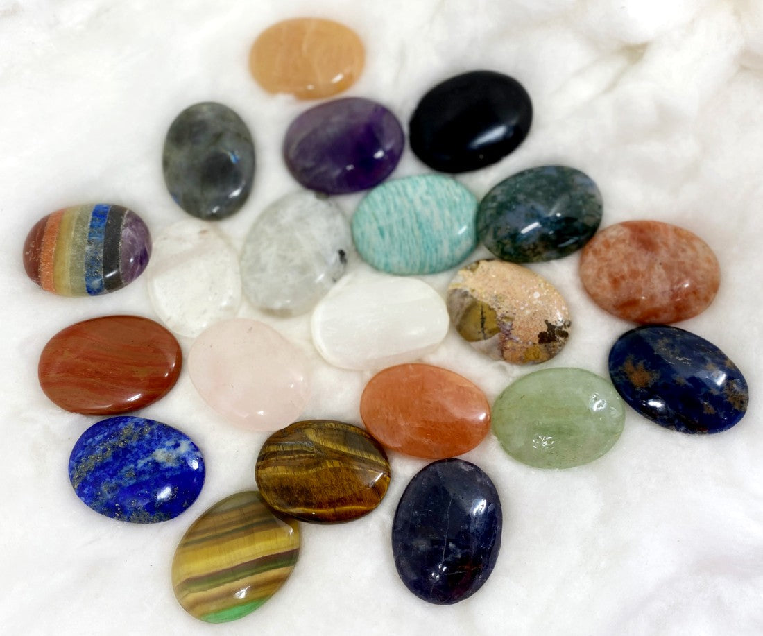Mix 25pcs Bulk Worry Stones