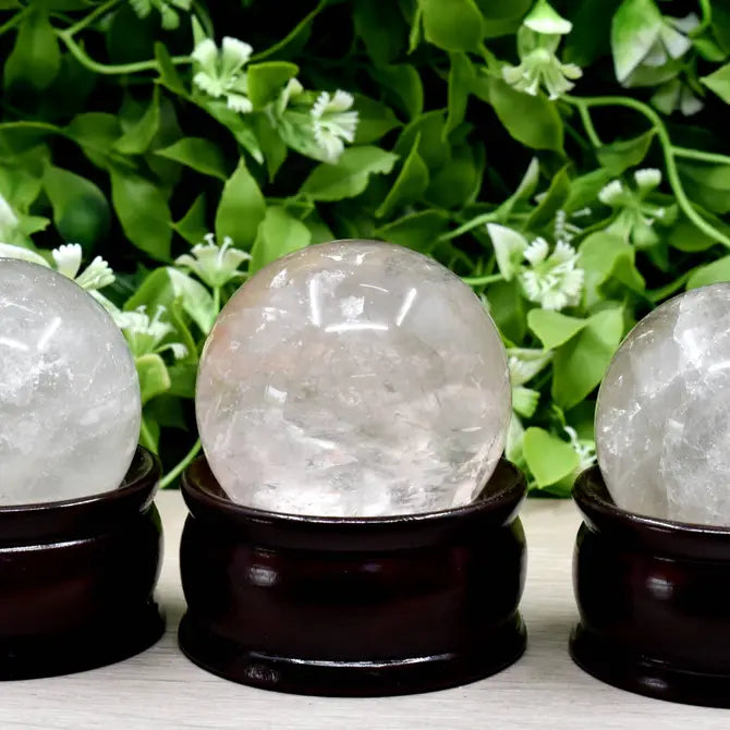 1Pc Sphere Crystal Quartz Crystal Ball Healing Sphere, Reiki healing, Divination ball