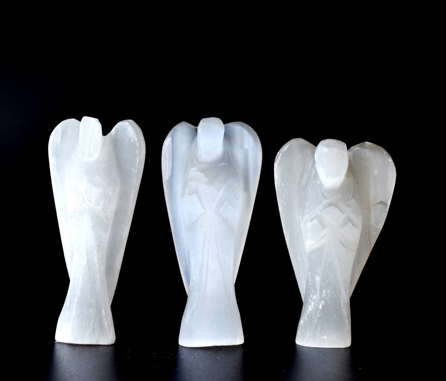 2'' Selenite Angel, Gemstone Peace Angel