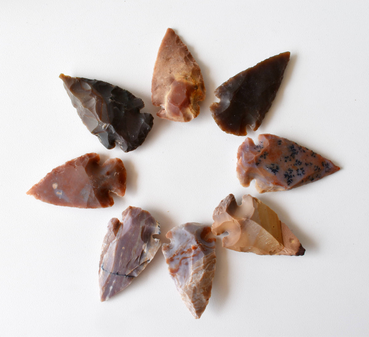 1.5'' Fancy Jasper Arrowhead Point