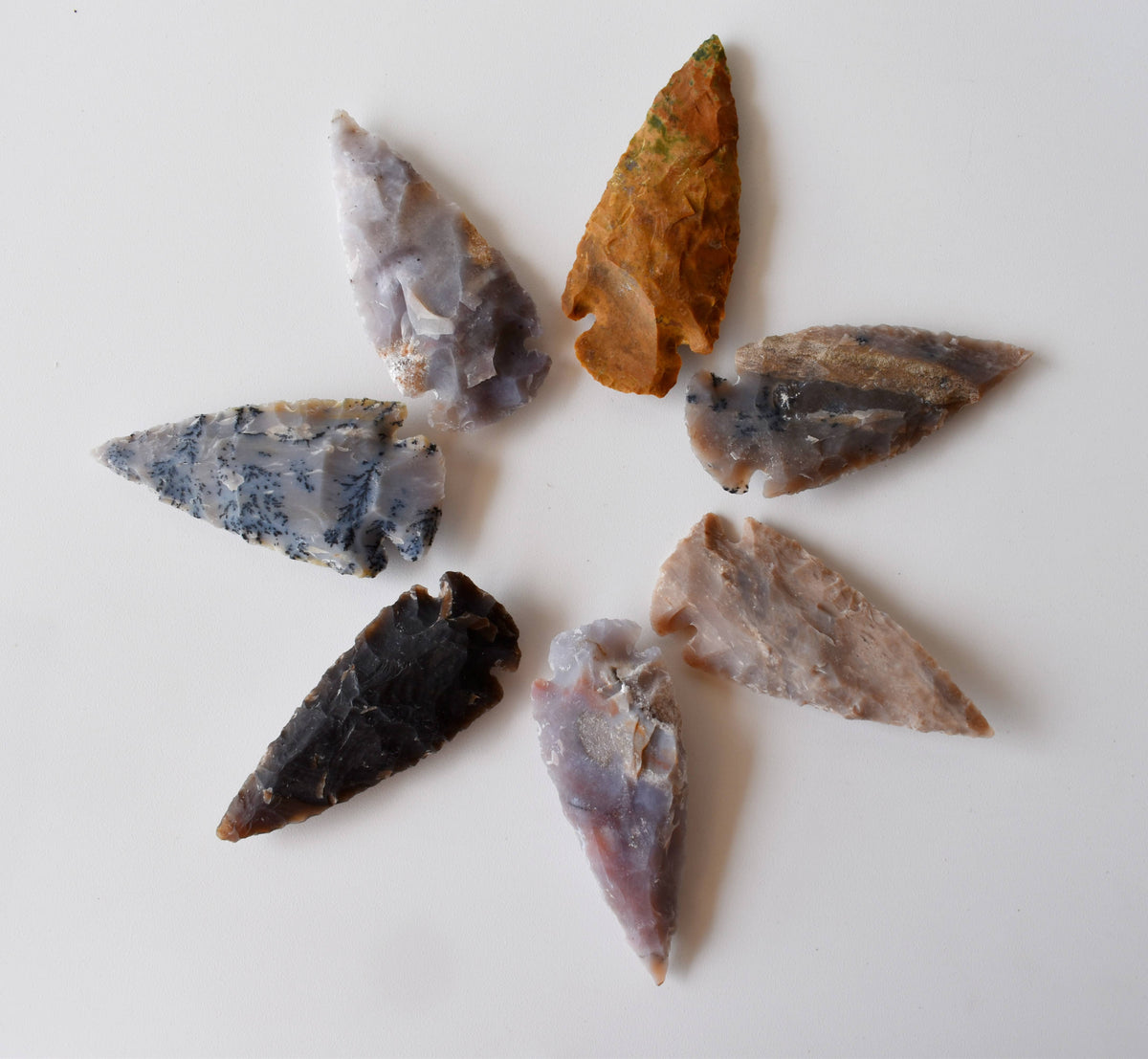 3'' Fancy Jasper Arrowhead Point