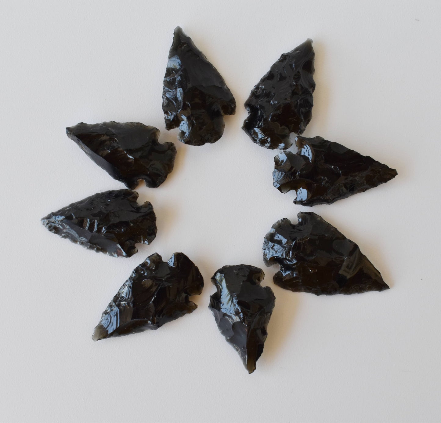 1'' Black Obsidian Arrowhead Point