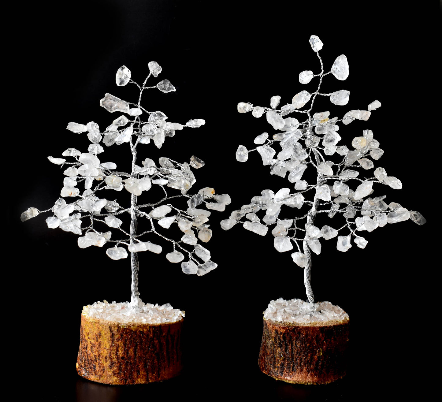 Clear Crystal Quartz Tree