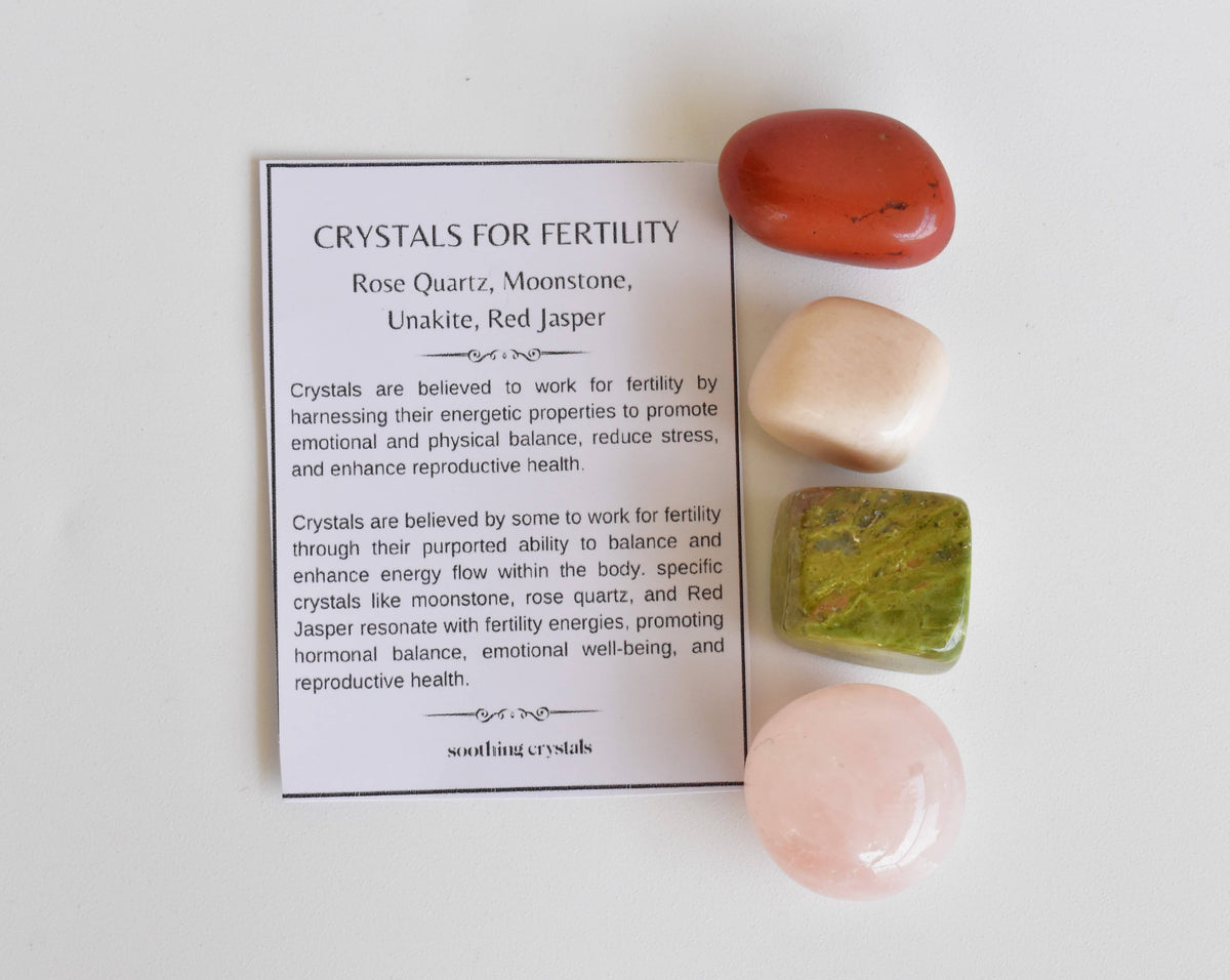 FERTILITY Intention Crystals Kit