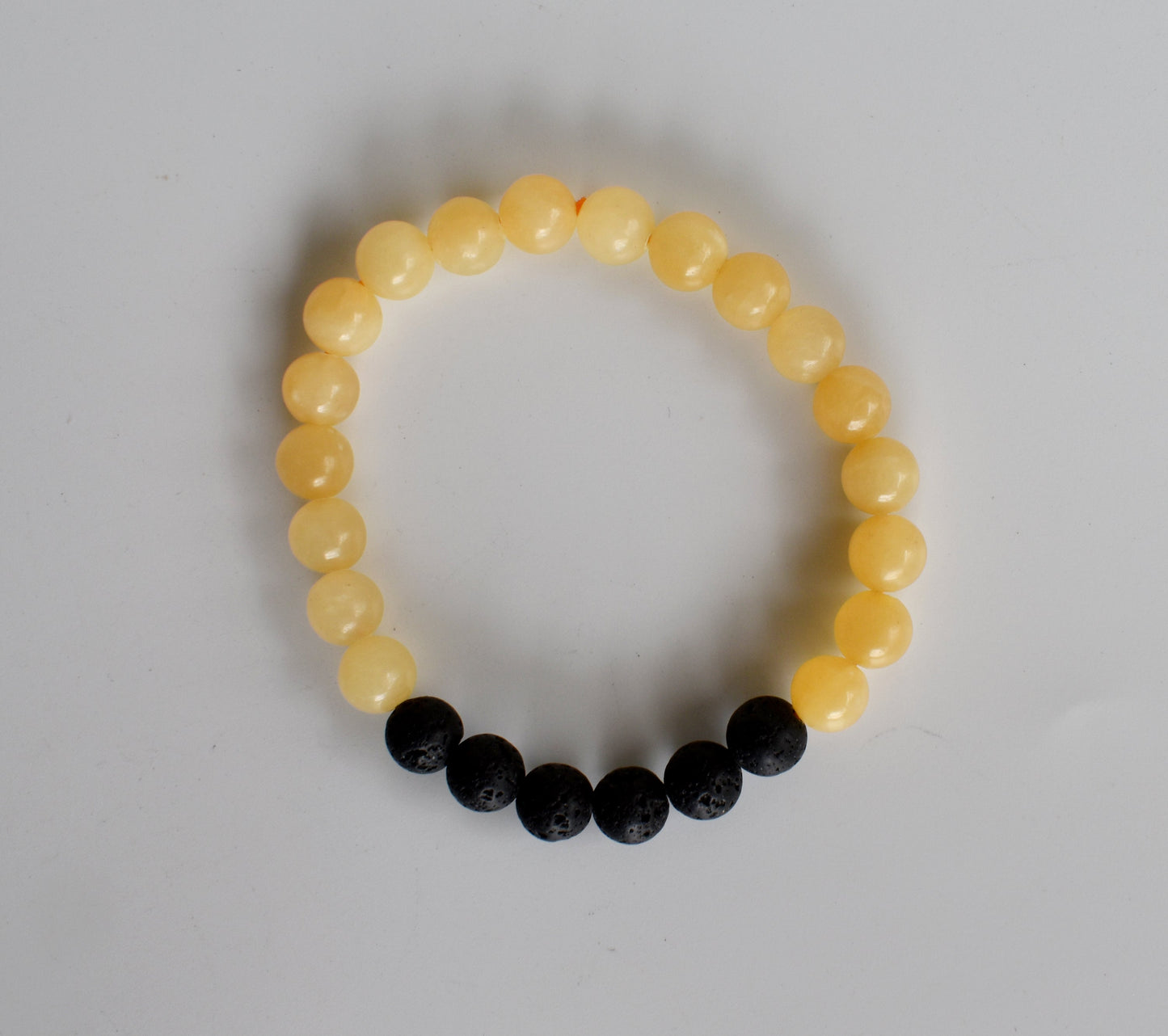 Honey Calcite Diffuser Bracelet