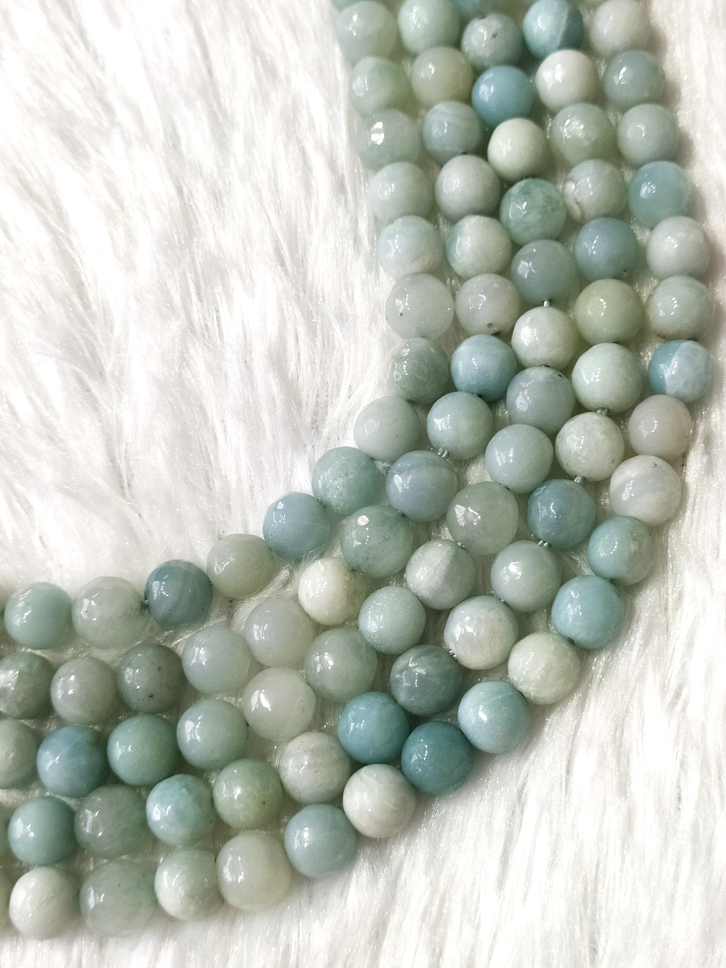 Amazonite Faceted Beads | Crystal Beads for Jewelry