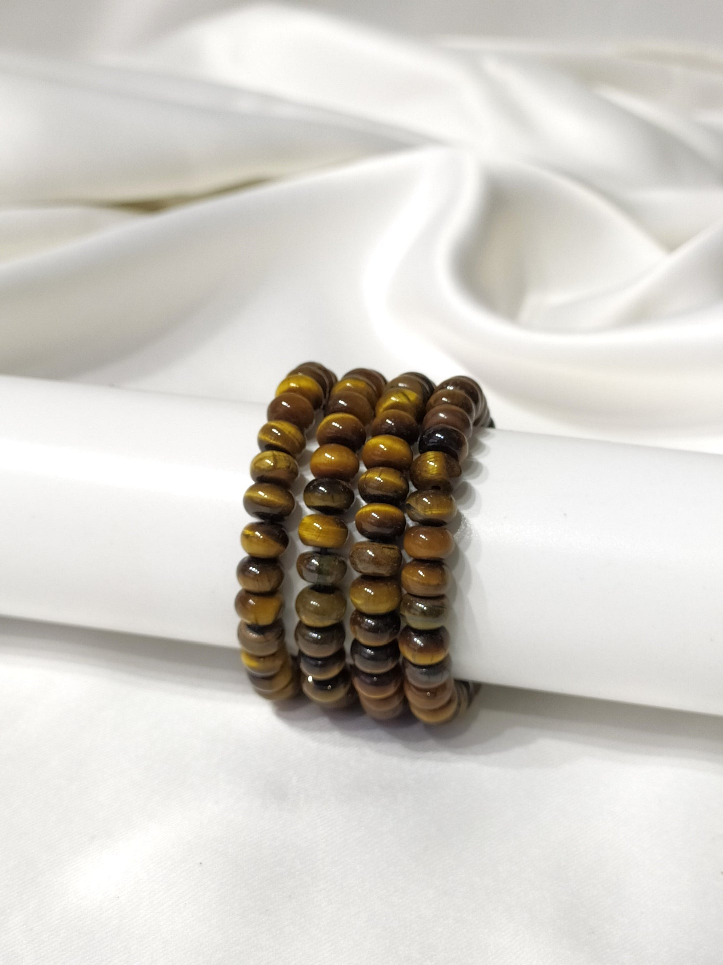 Tiger Eye Rondelle Beads Bracelets | Healing Bracelet