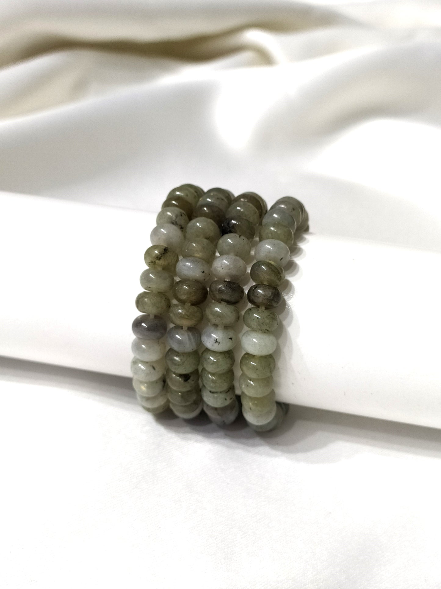 Labradorite Rondelle Beads Bracelets | Healing Bracelet