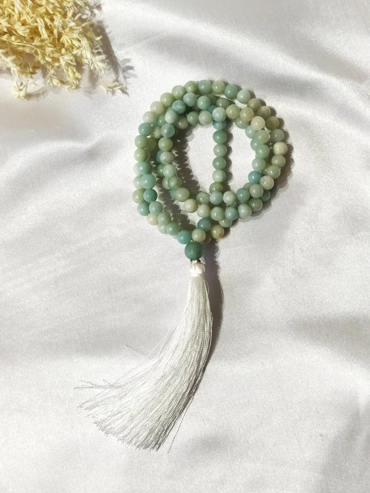 Amazonite | Gemstone Mala | 108 Prayer Bead Mala | Prayer Mala