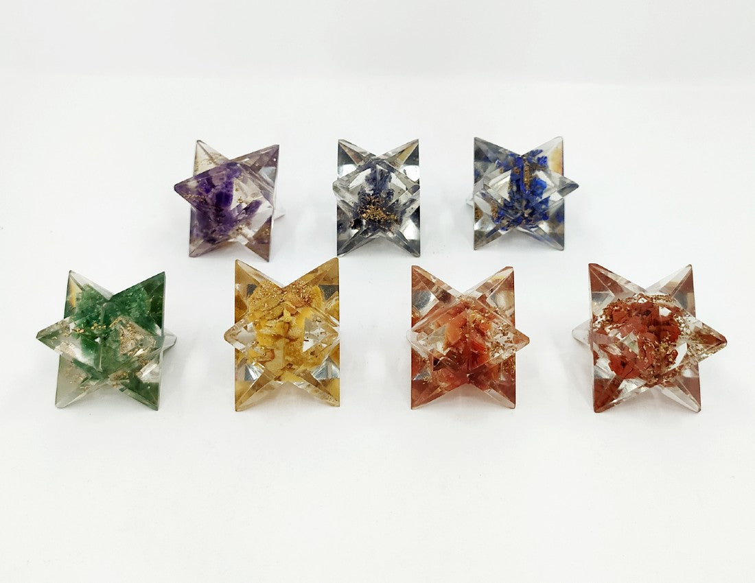 7Chakra Orgone Merkaba Stars