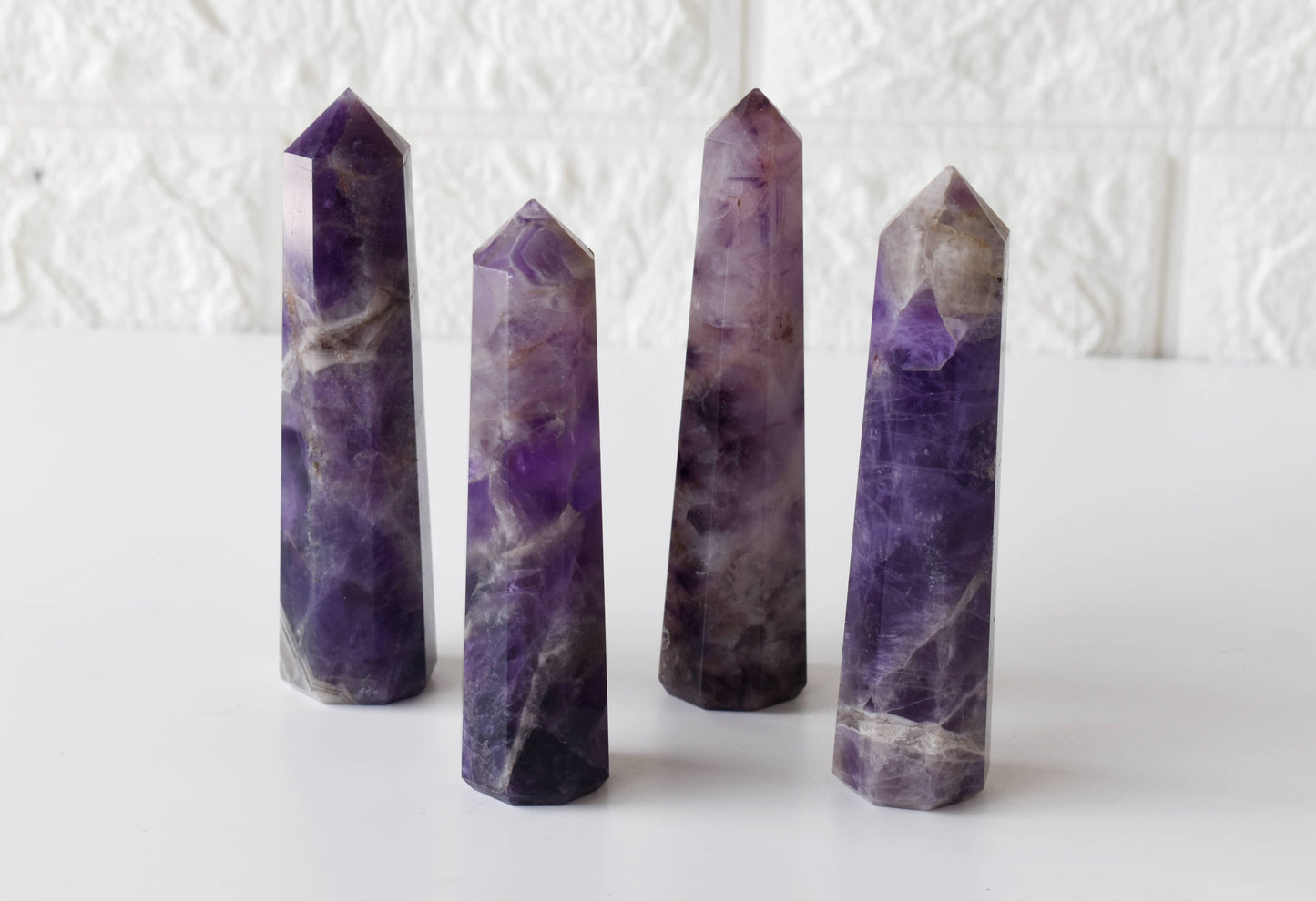 1kg Amethyst Obelisk Tower Point (12-14Pcs)