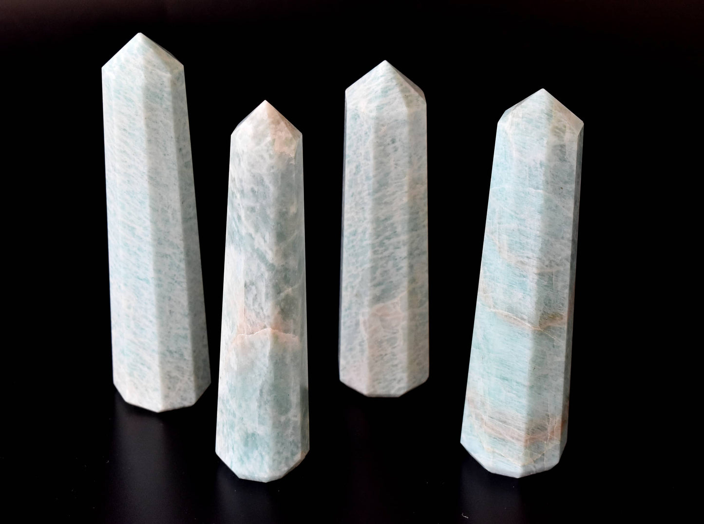 1kg Amazonite Obelisk Tower Point (8-10Pcs)
