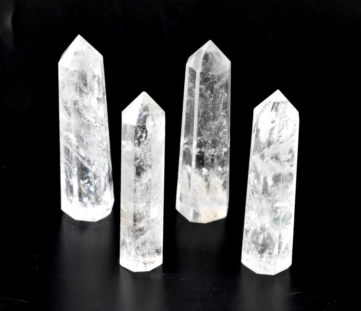 1kg Crystal Quartz Obelisk Tower Point (17-19Pcs)