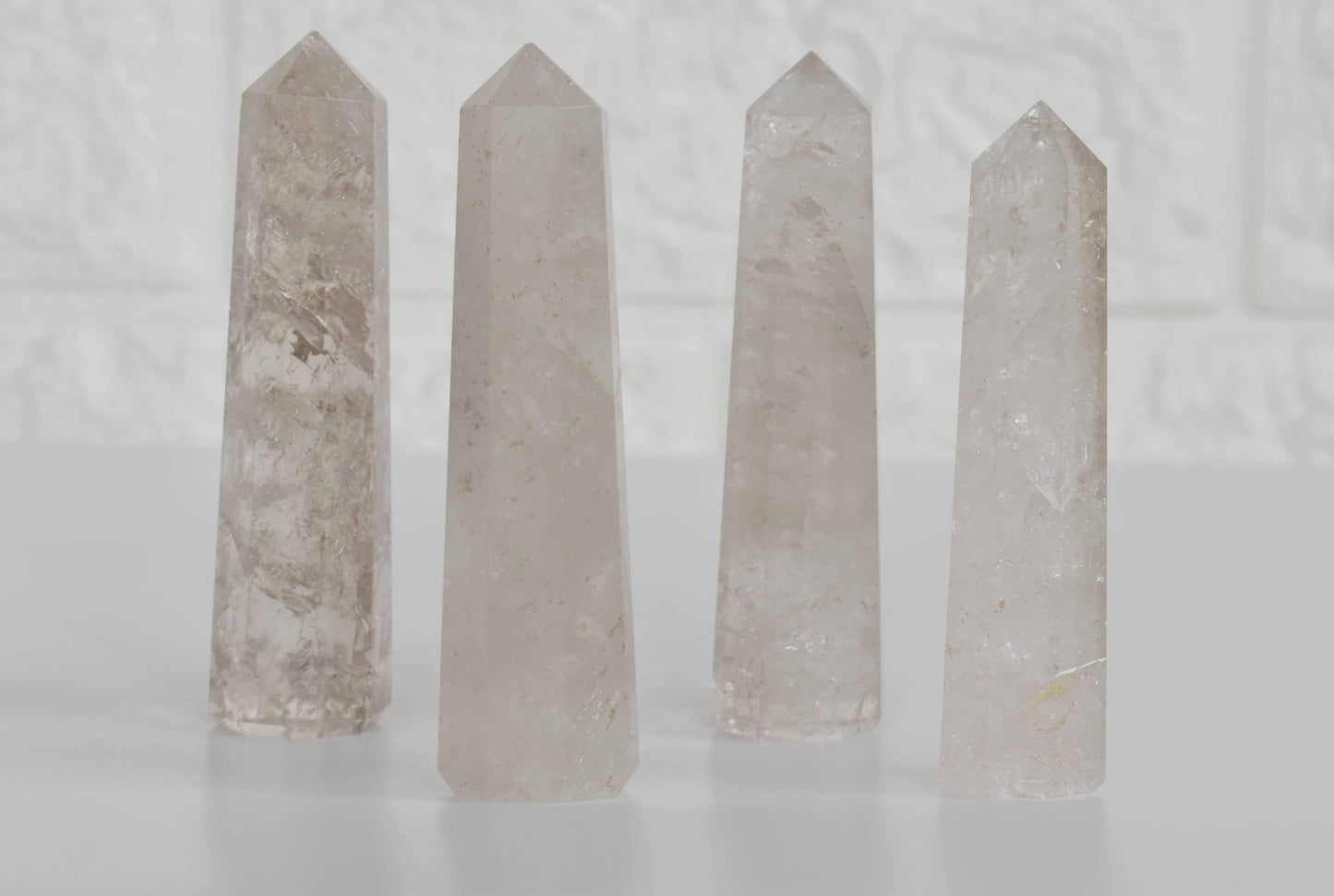 1kg Smokey Quartz Obelisk Tower Point (17-19Pcs)