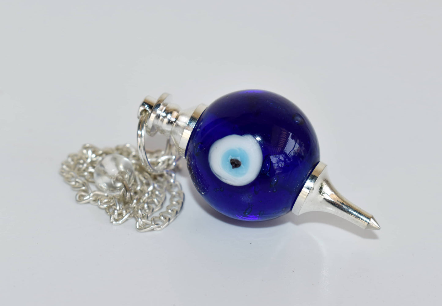 Evil Eye Ball Crystal Pendulum