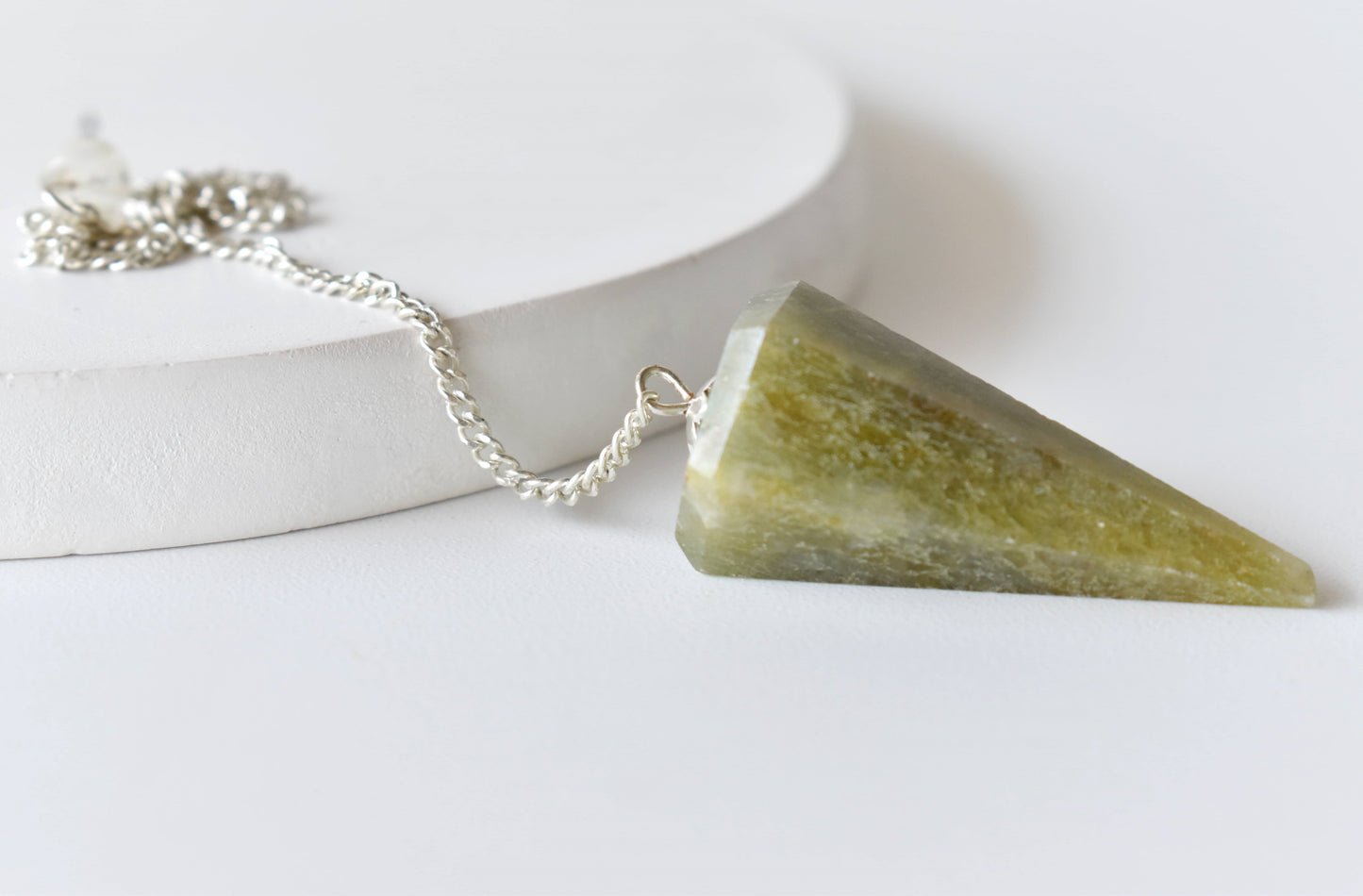 Green Aventurine Crystal Pendulum