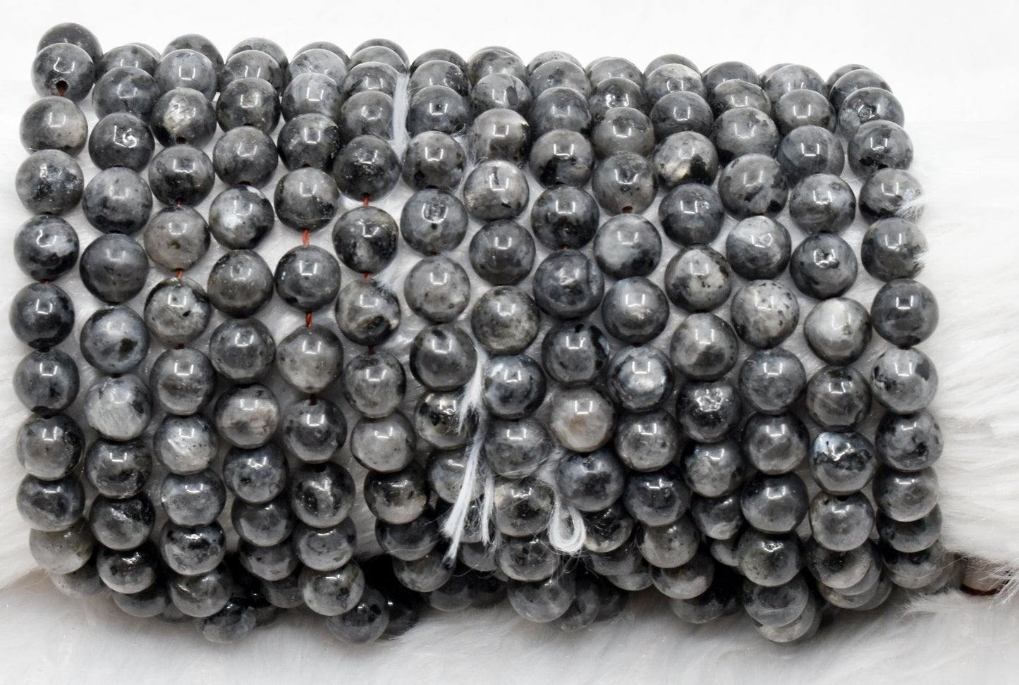 Black Labradorite Gemstone Beads