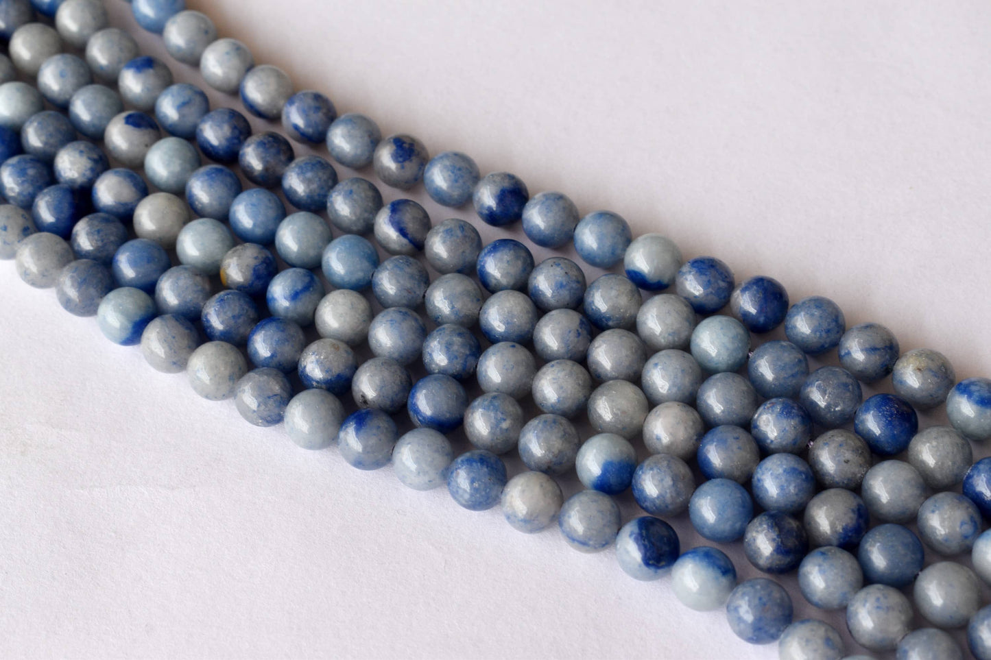 Blue Aventurine Gemstone Beads
