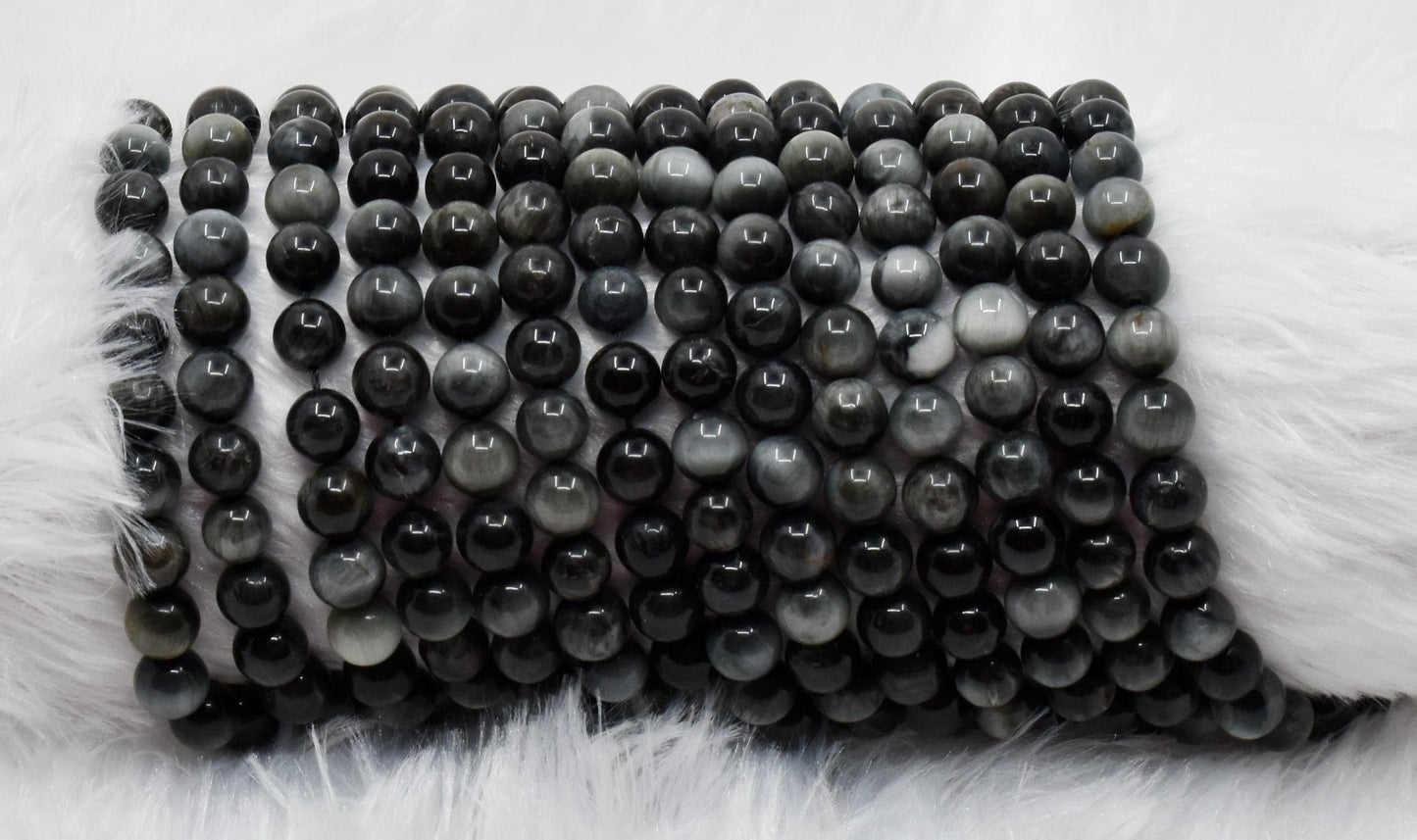 Cats Eye A Grade Gemstone Beads