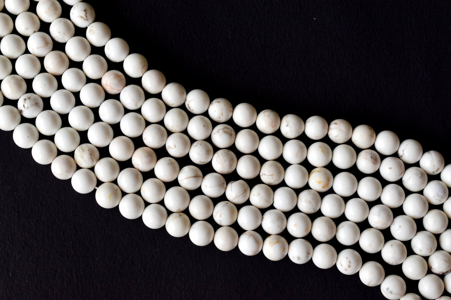 Copper Howlite Gemstone Beads