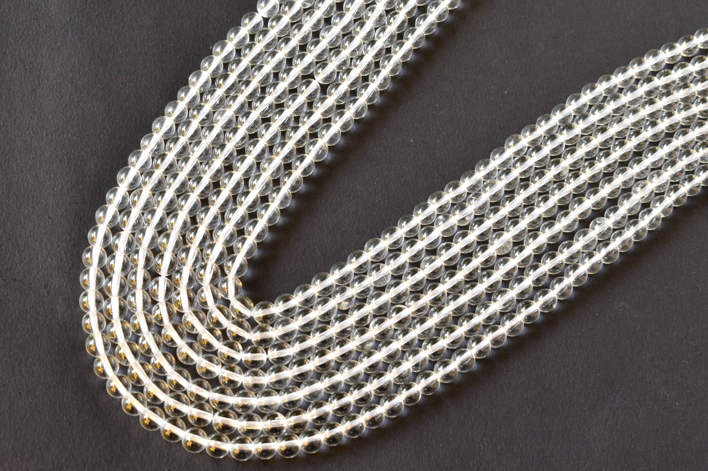 Crystal Quartz Gemstone Beads