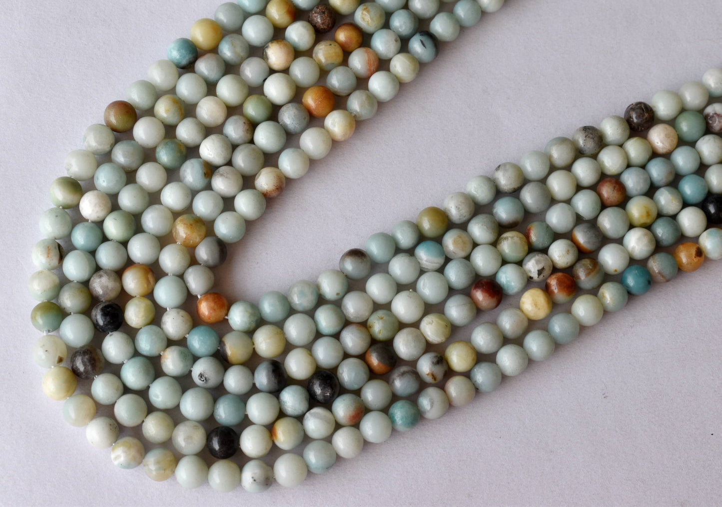 Multi Amazonite Gemstone Beads