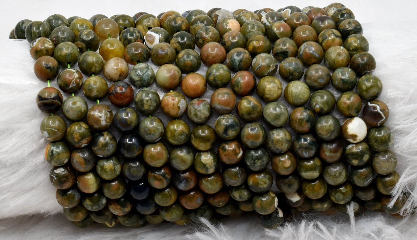 Ocean Jasper Gemstone Beads