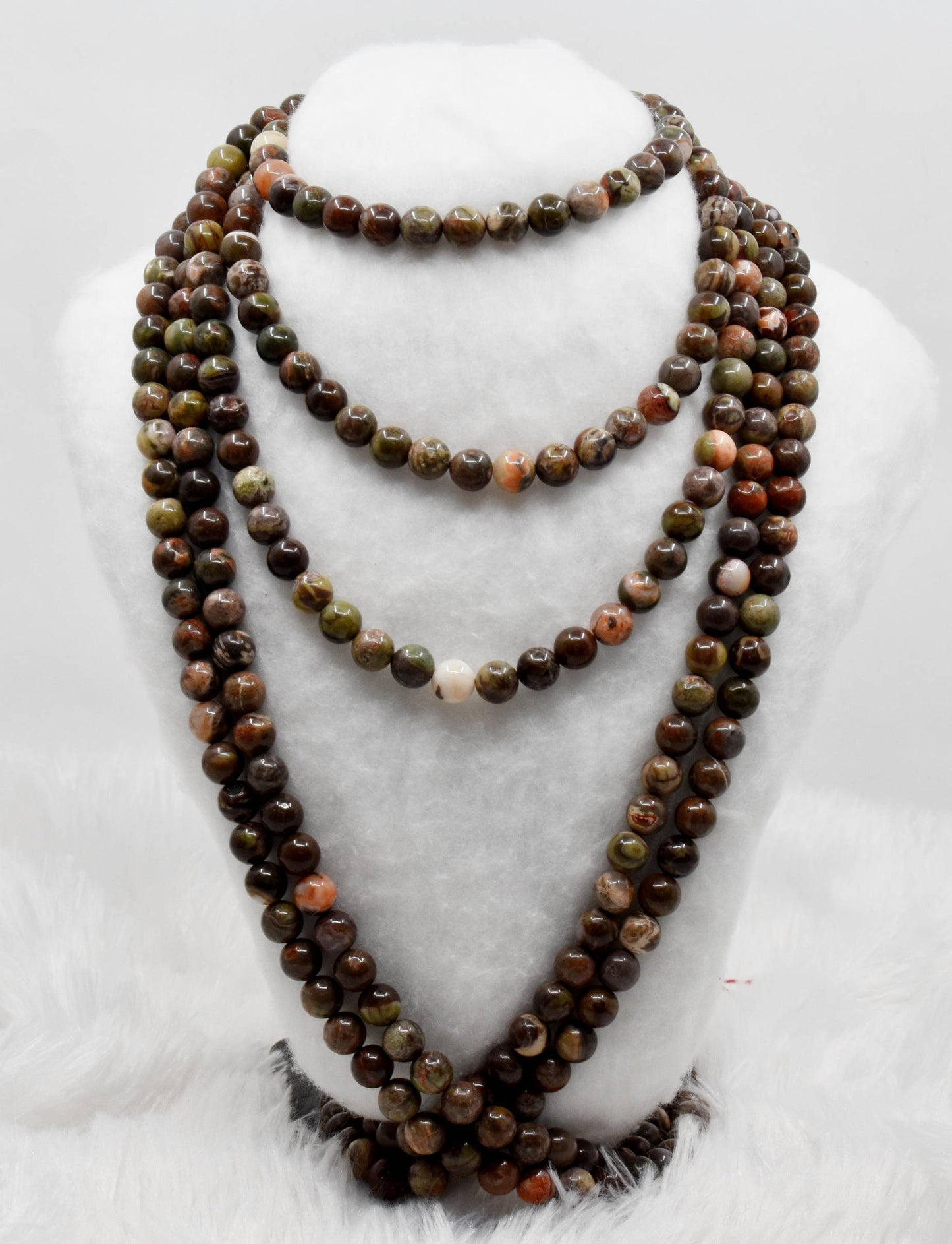 Polychrome Jasper Gemstone Beads