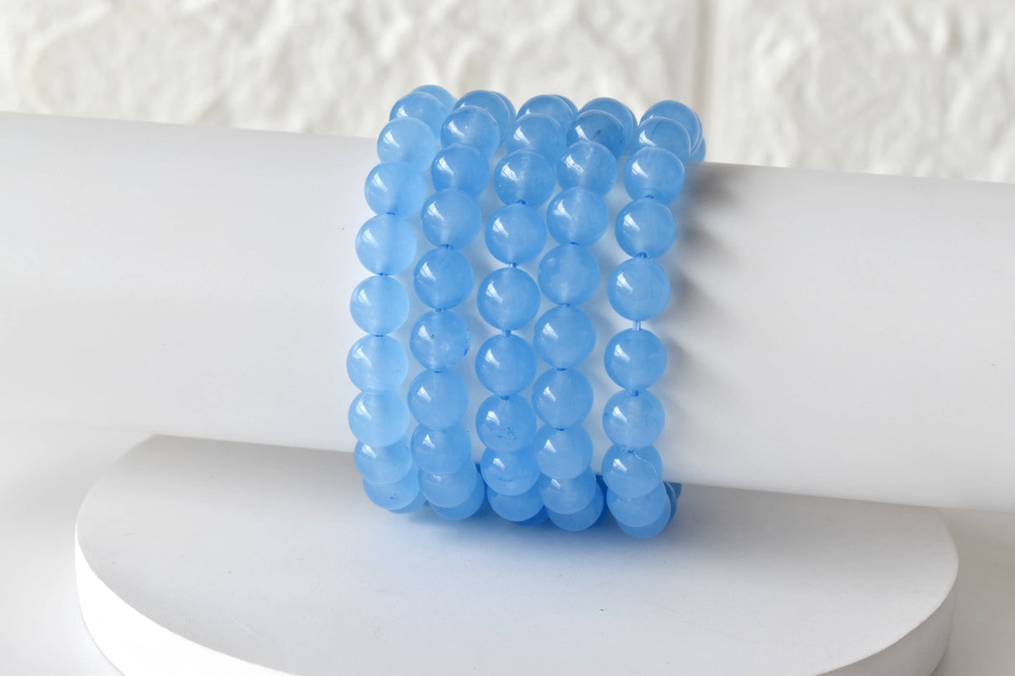 Chalcedony Gemstone Bracelet