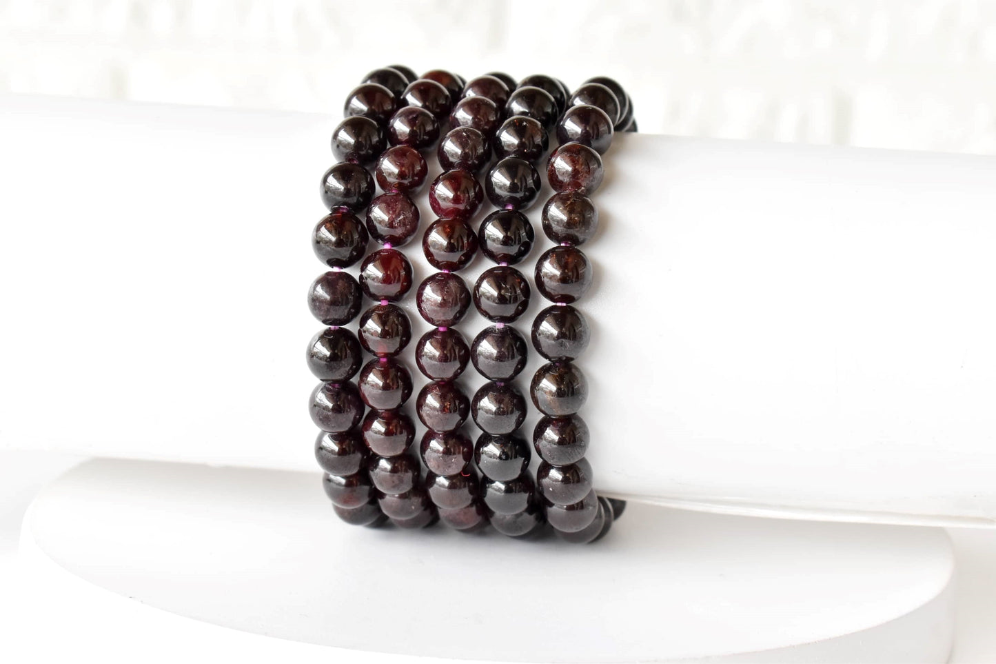 Garnet Gemstone Bracelet