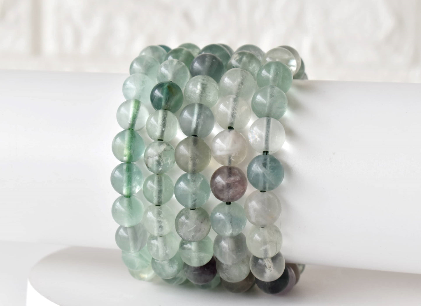 Green Fluorite Gemstone Bracelet