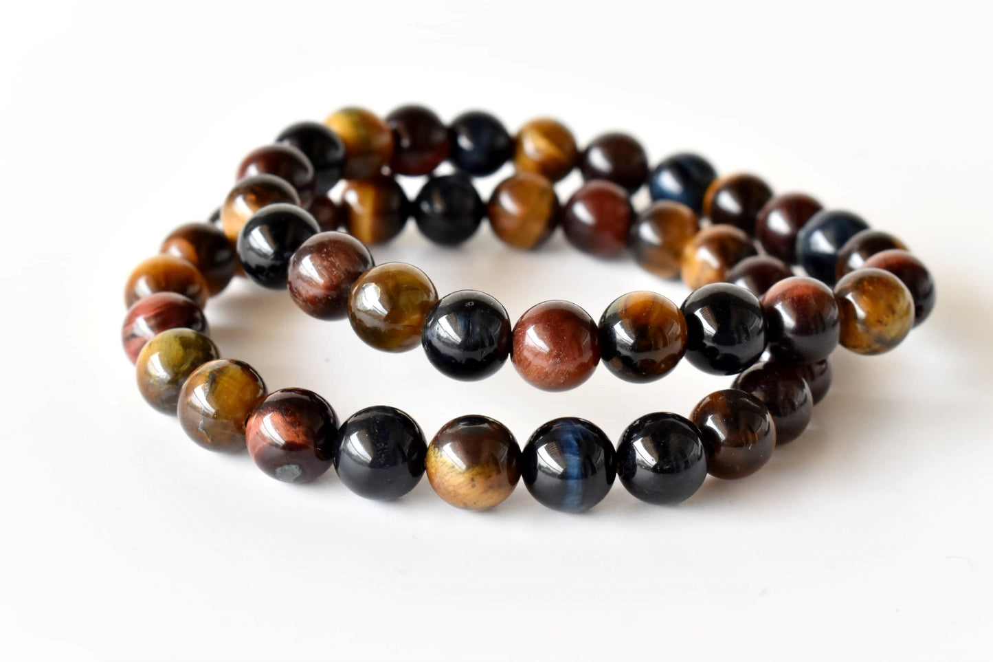 Multi Tiger Eye Gemstone Bracelet
