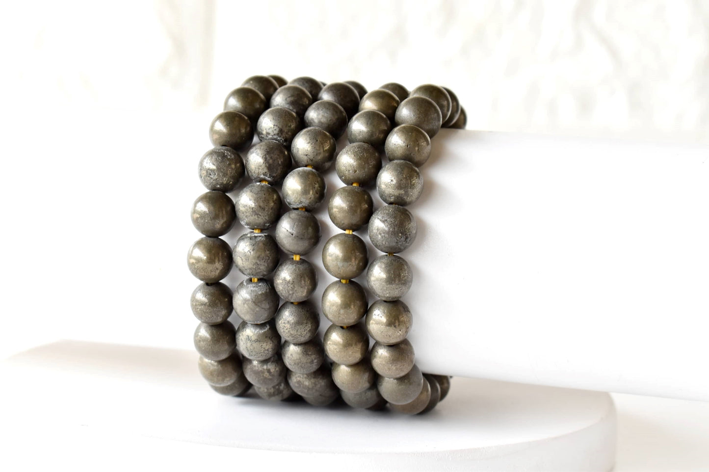 Pyrite Gemstone Bracelet