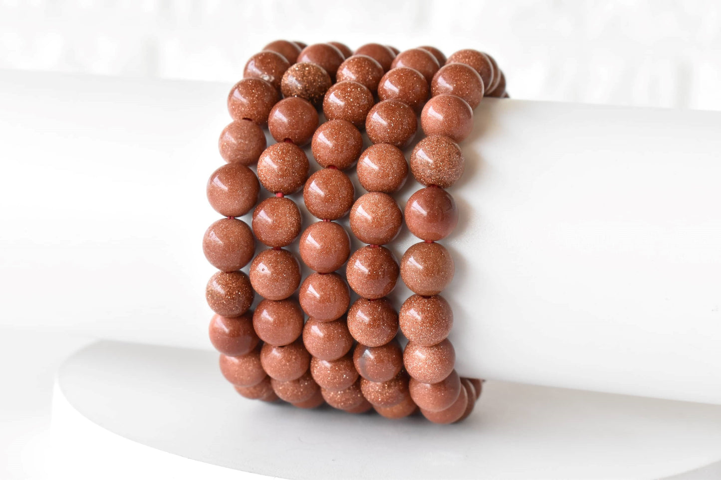 Red Sandstone Gemstone Bracelet