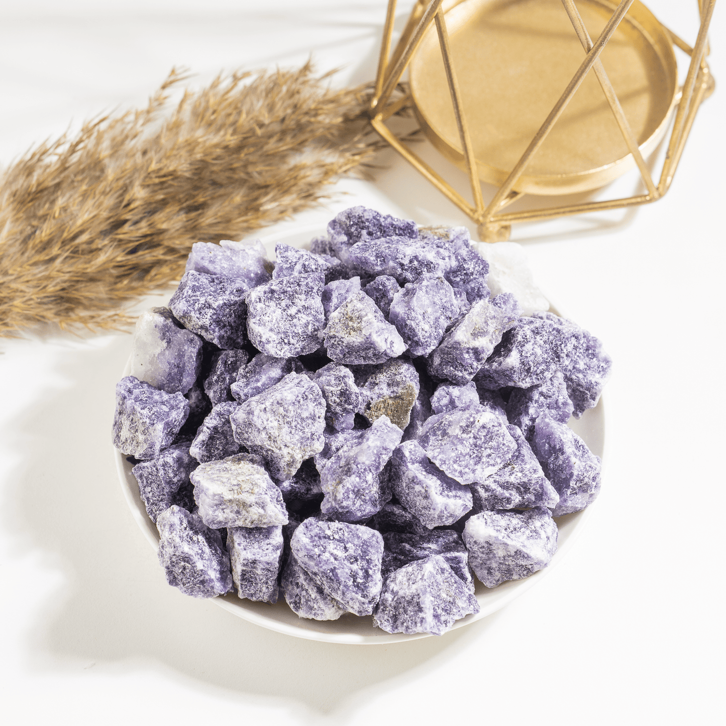 1Kg Lepidolite Rough Stones