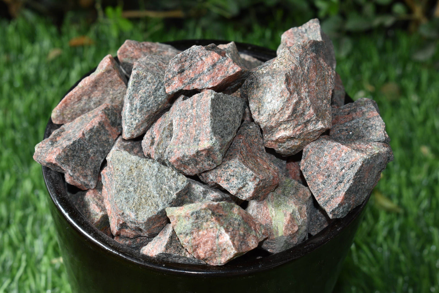 1Kg Unakite Rough Natural Stones