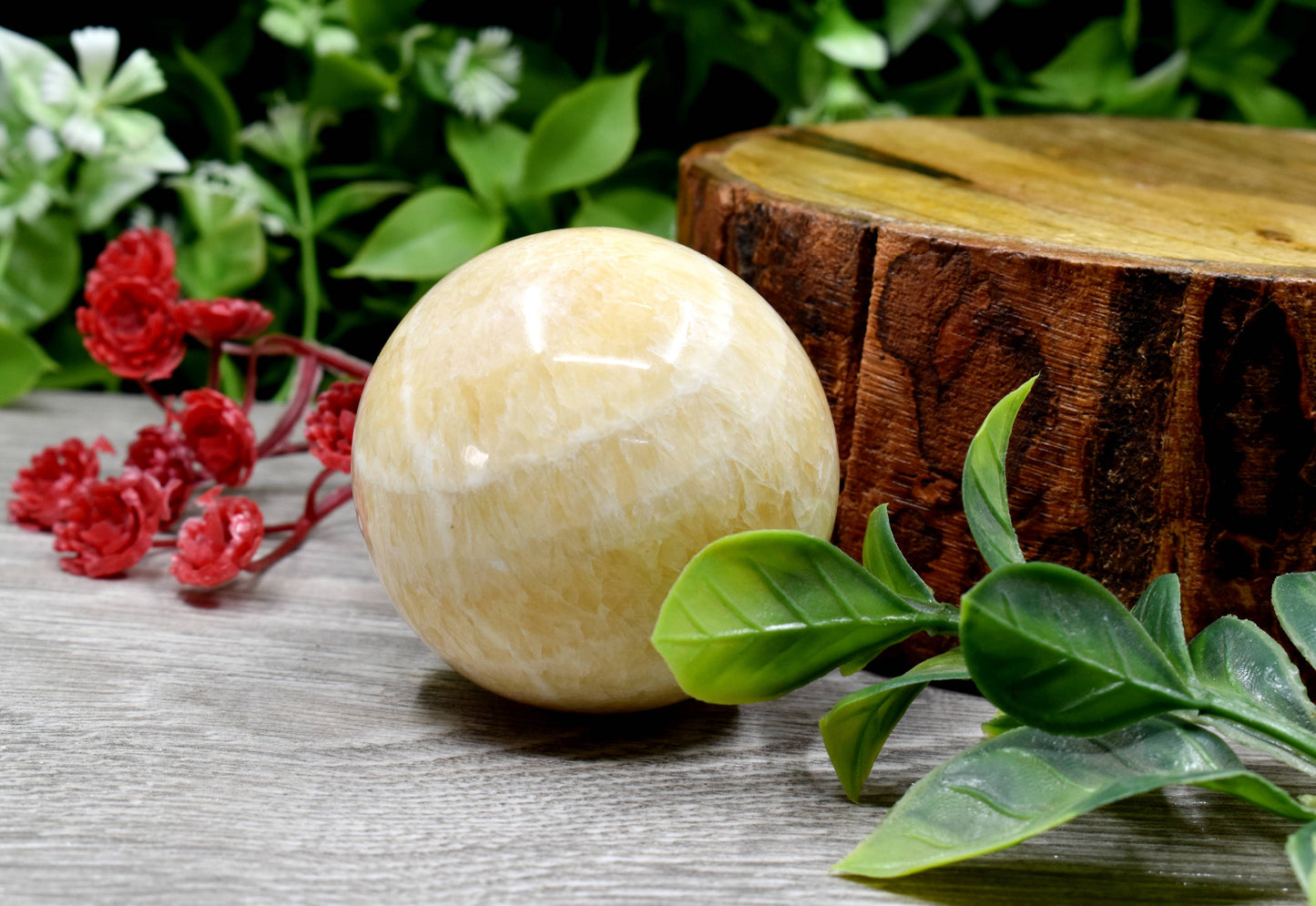 1Pc Sphere Aragonite Crystal Ball | Healing Sphere | Healing Crystal Bal | Decorative Element | Home Decor.