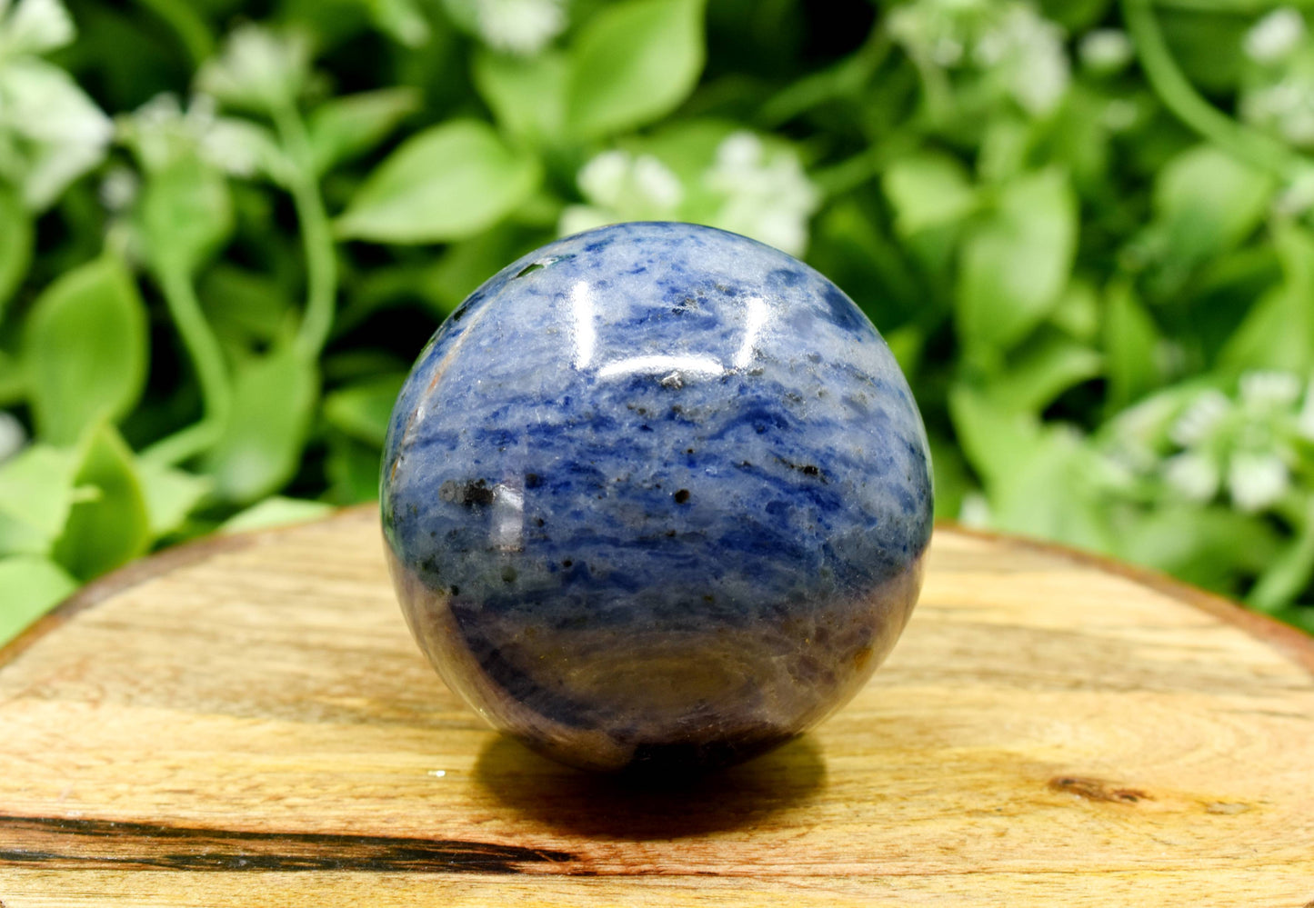 1Pc Sphere Sodalite Crystal Ball | Healing Sphere | Natural Sodalite Sphere | Crystal Healing Ball | Decoration Ball.