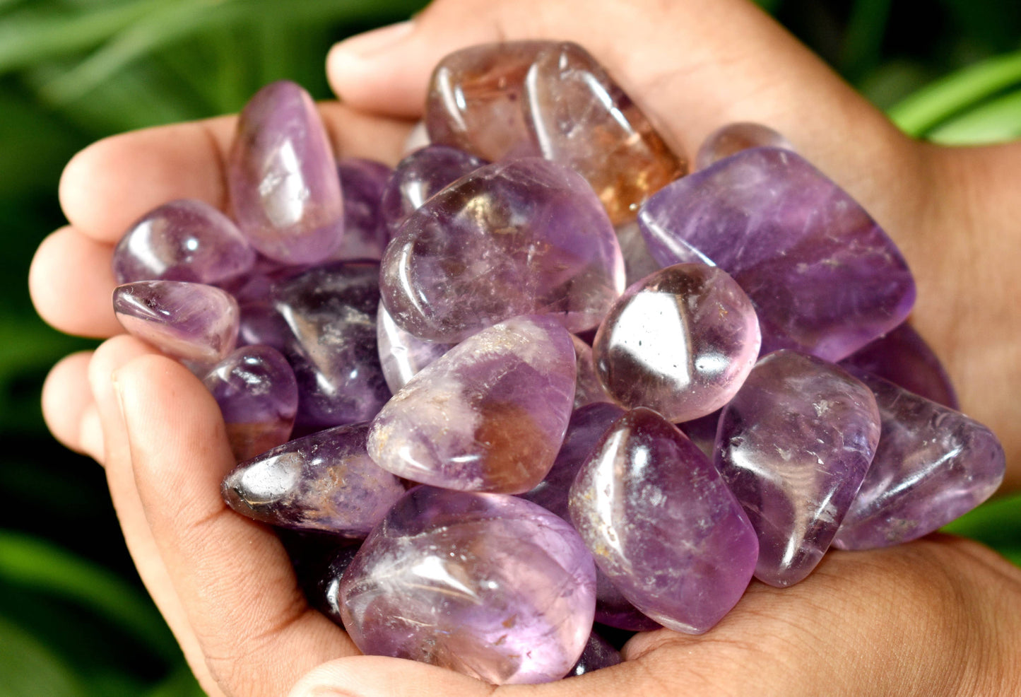 1kg Ametrine Tumbled Stones