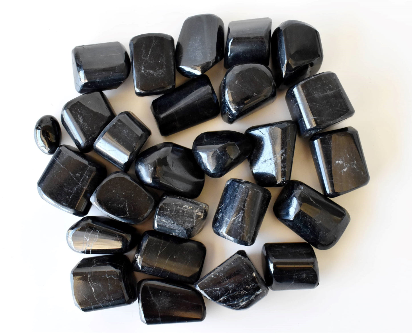 1Kg Black Tourmaline Tumbled Stones