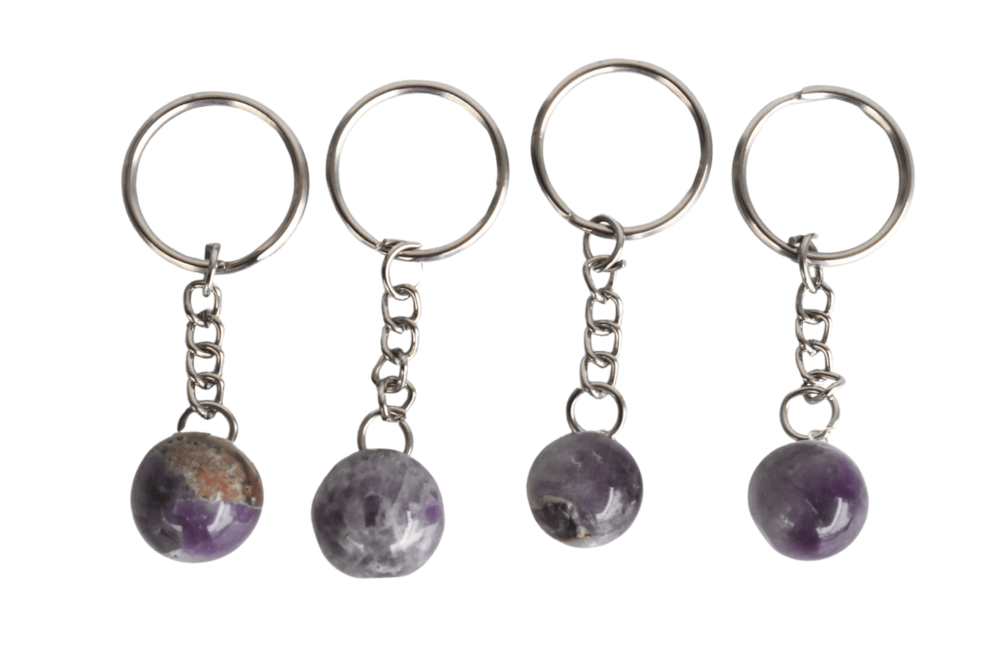 Amethyst Key Chain
