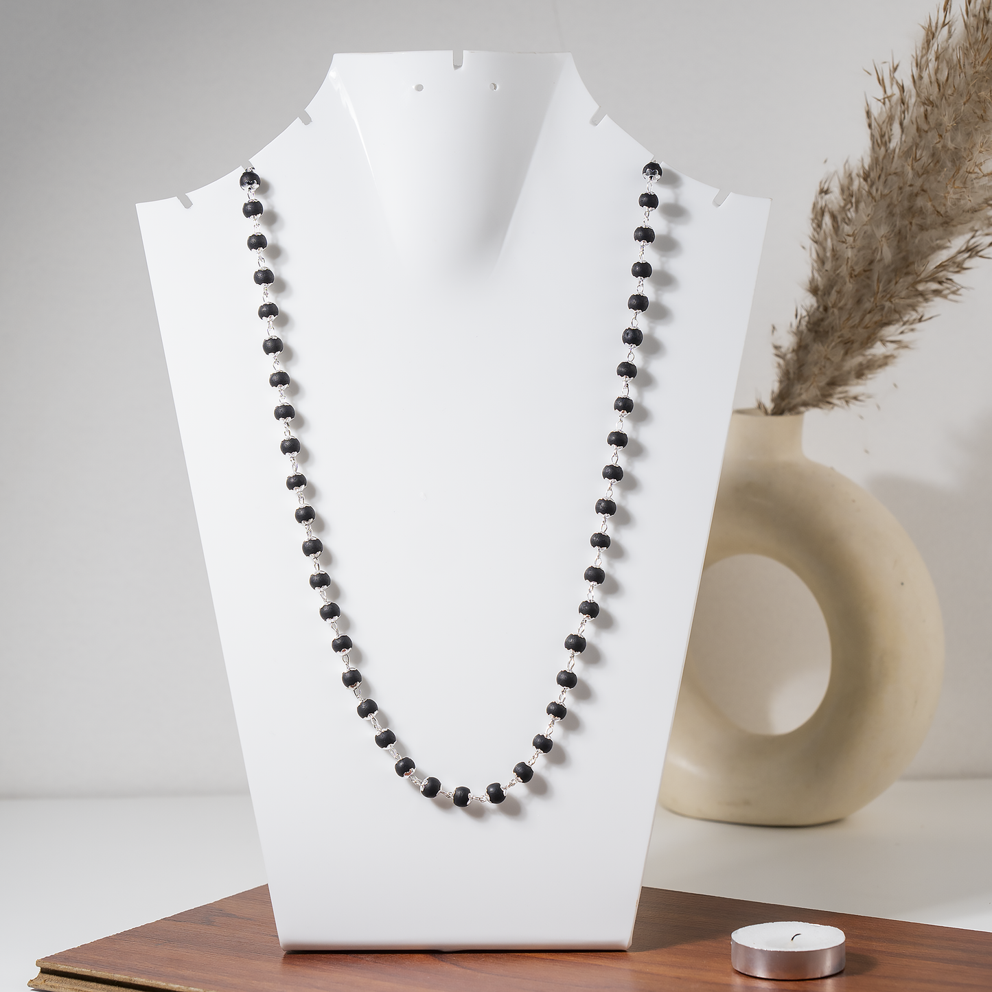 Karungali Mala | Ebony Wood Prayer Beads | Spiritual Meditation Mala