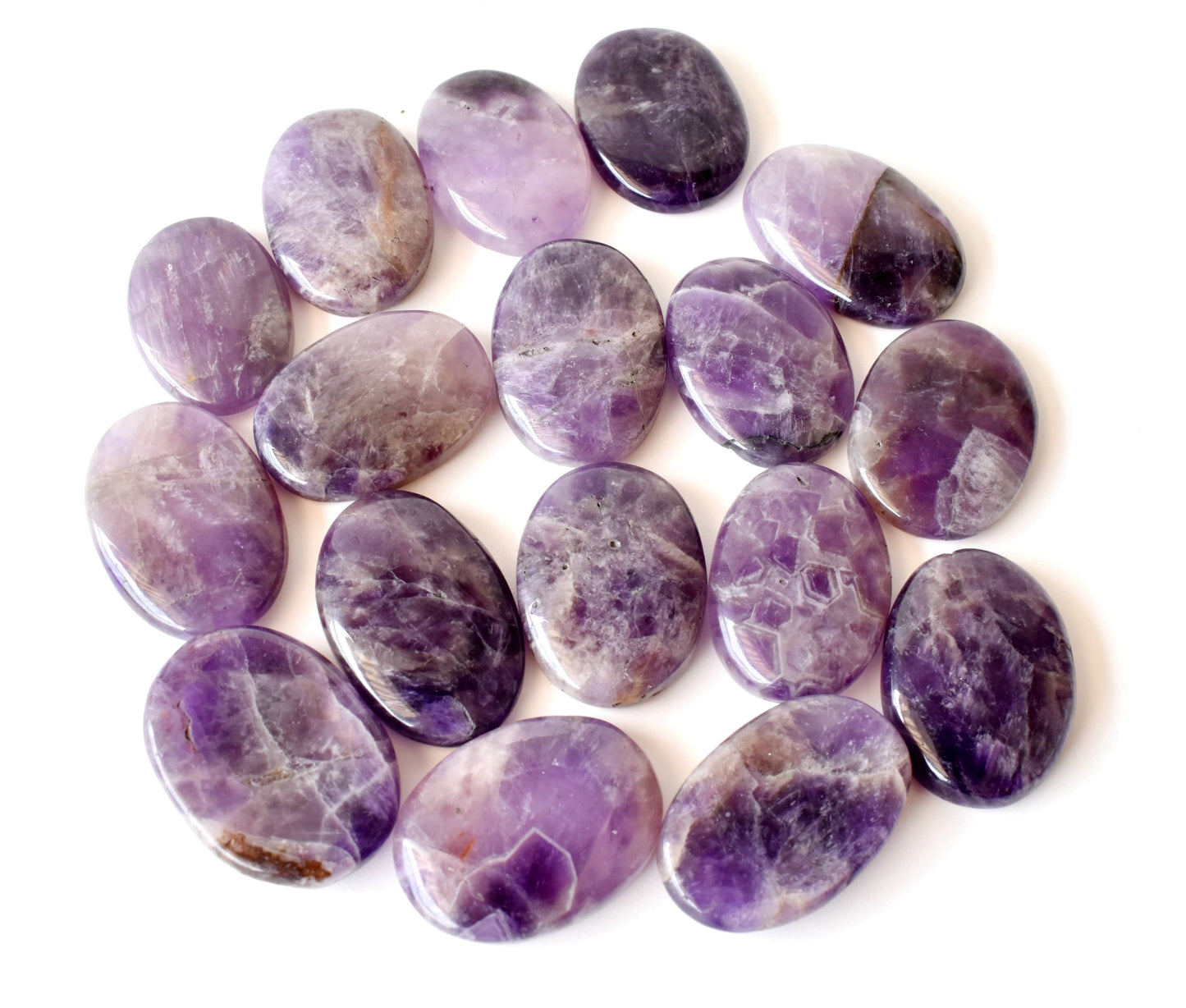 Amethyst Worry Stones