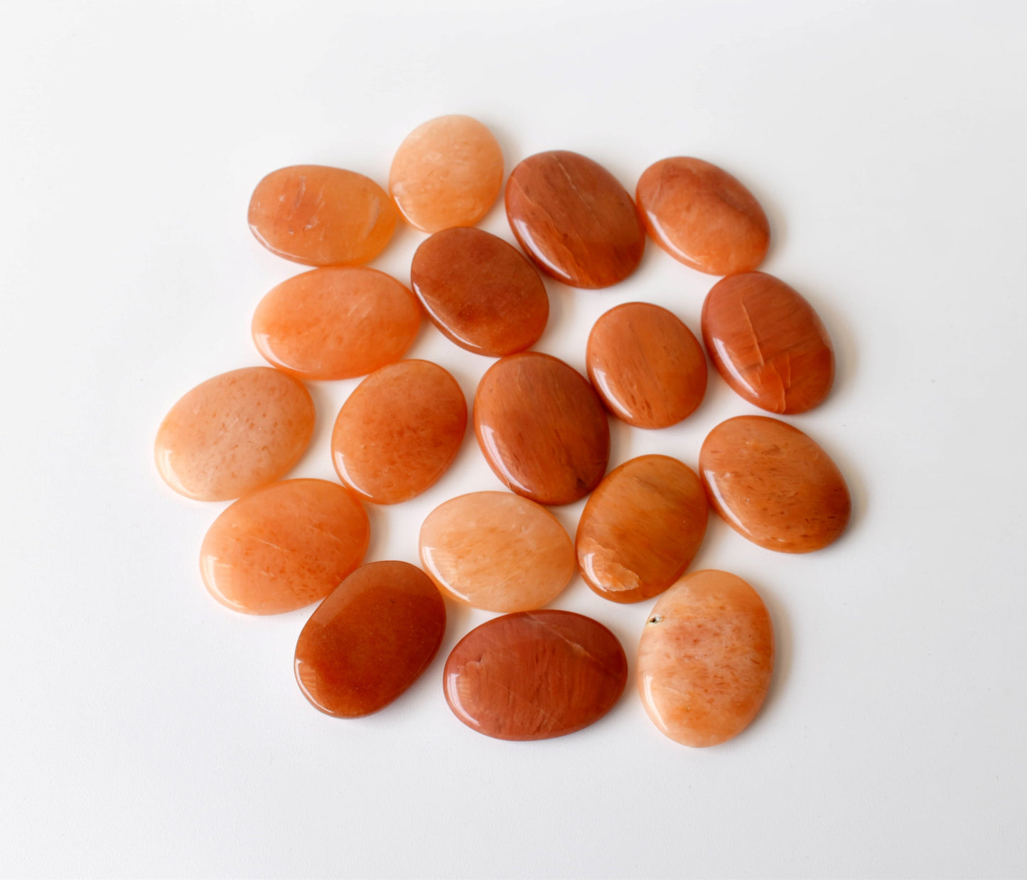 Orange Aventurine Worry Stones
