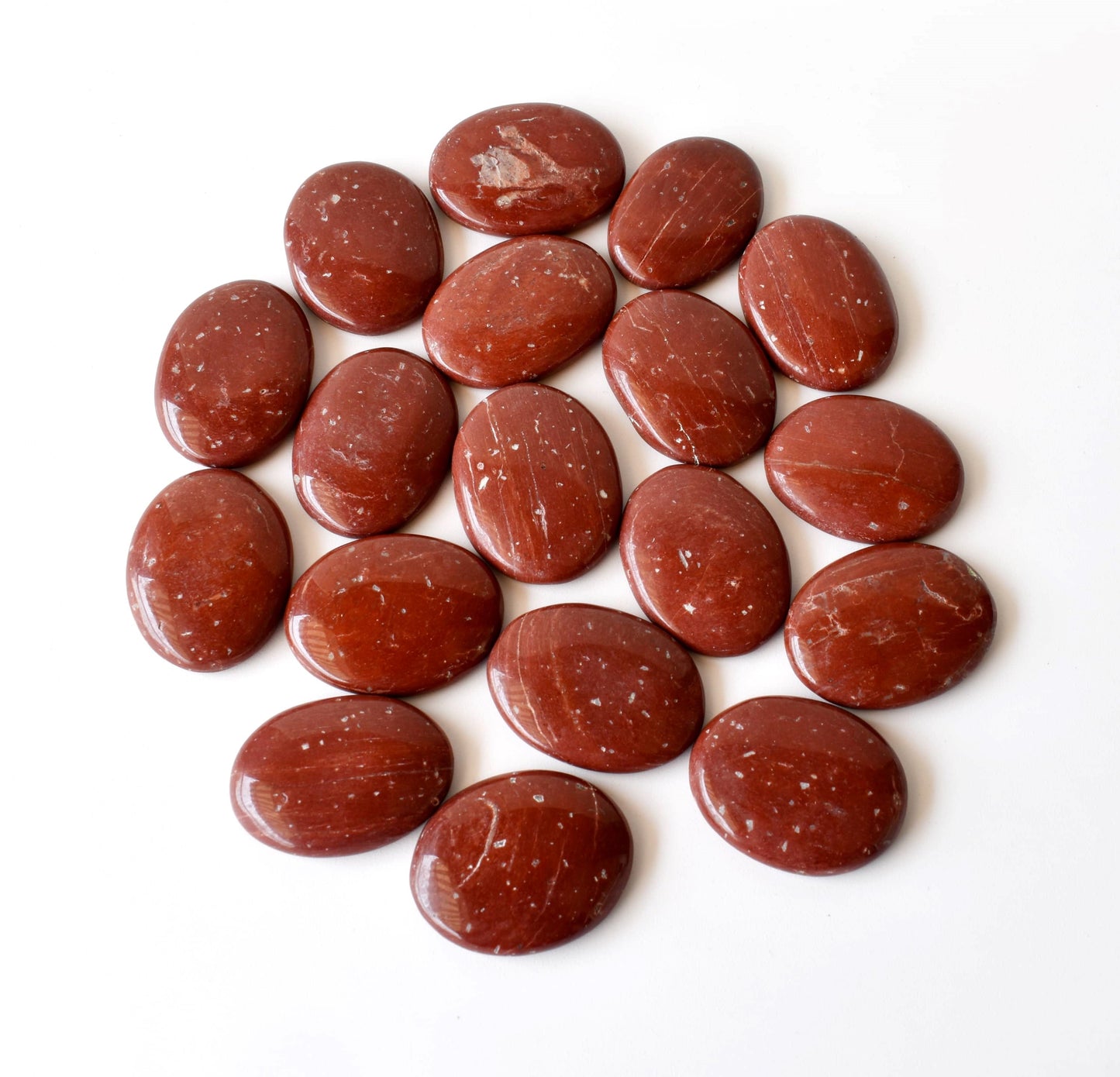 Red Jasper Worry Stones