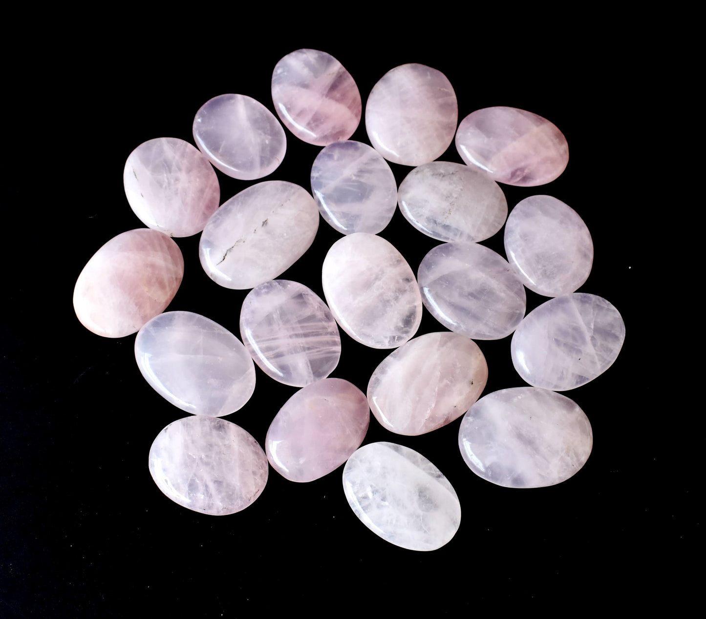 Rose Quartz Worry Stones