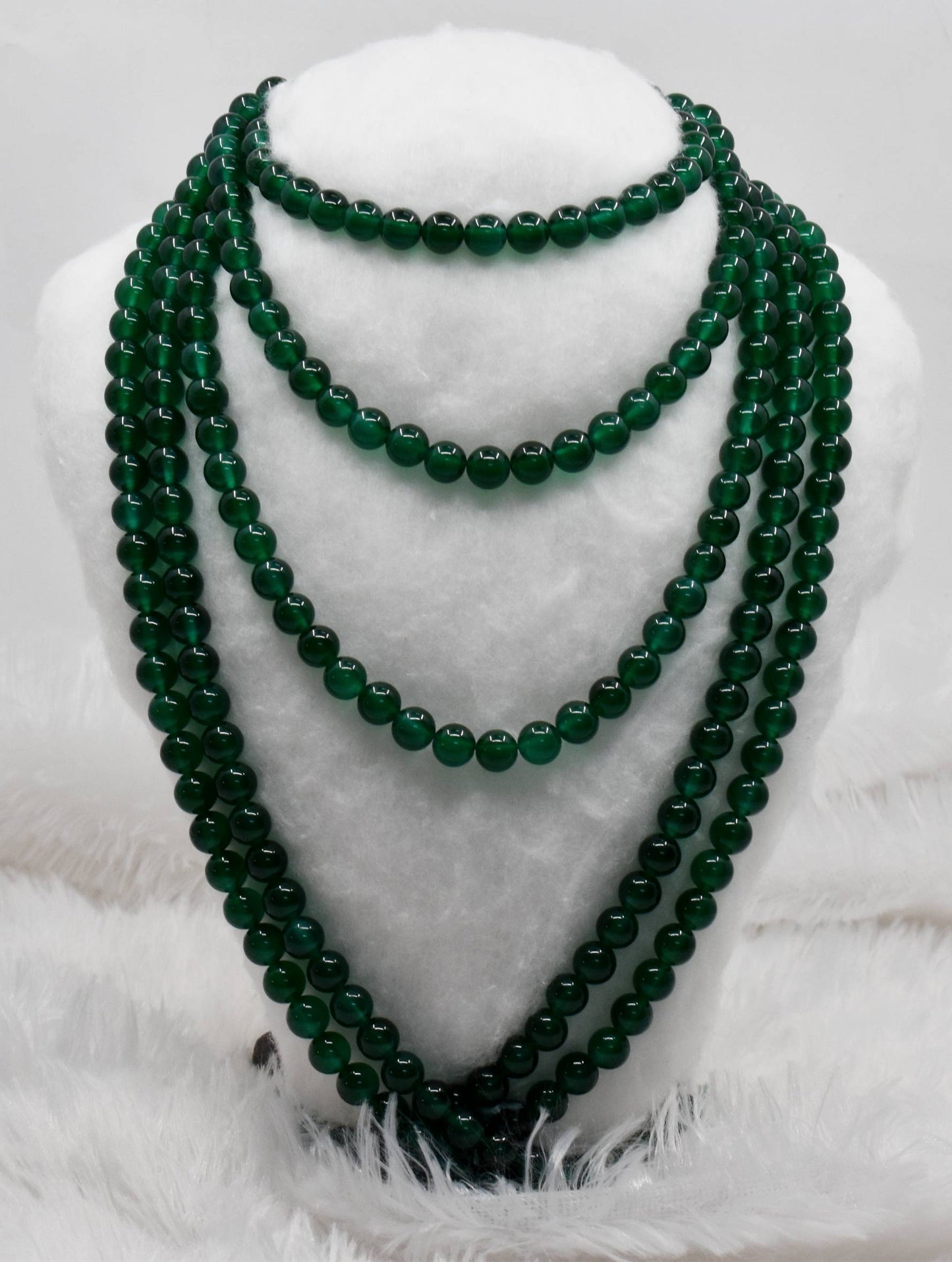 Green Onyx Gemstone Beads