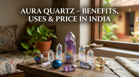 Aura Quartz Benefits, Uses & Price in India