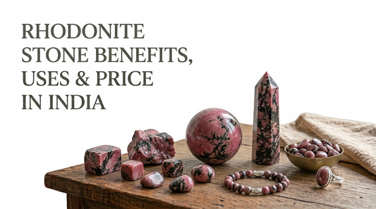Rhodonite Stone Benefits, Uses & Price in India